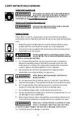 Preview for 8 page of Campbell Hausfeld XT101000 Operating Instructions Manual