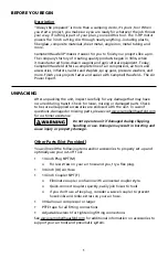 Preview for 3 page of Campbell Hausfeld XT200000 Operating Instructions Manual