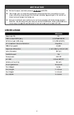 Preview for 4 page of Campbell Hausfeld XT200000 Operating Instructions Manual