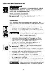 Preview for 8 page of Campbell Hausfeld XT250000 Operating Instructions Manual