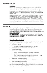 Preview for 3 page of Campbell Hausfeld XT302000 Operating Instructions Manual