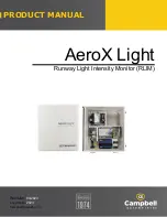 Campbell AeroX Light Product Manual предпросмотр