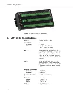 Preview for 16 page of Campbell AM16B Product Manual