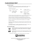 Preview for 5 page of Campbell CC5MPX 6HULHV User Manual