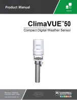 Campbell ClimaVUE 50 Product Manual предпросмотр