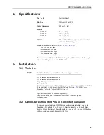 Preview for 4 page of Campbell CM300 Series Product Manual