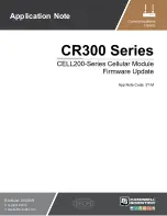 Campbell CR300 series Application Note preview