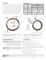 Предварительный просмотр 2 страницы Campbell CS220 Information