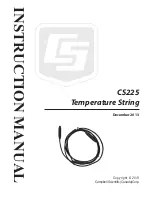 Campbell CS225 Instruction Manual preview