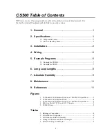 Предварительный просмотр 3 страницы Campbell CS500 Instruction Manual
