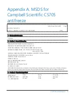 Предварительный просмотр 20 страницы Campbell CS705 Product Manual