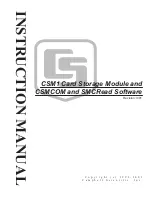 Предварительный просмотр 1 страницы Campbell CSM1 Instruction Manual