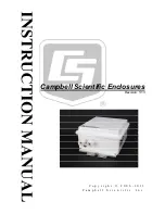Campbell ENC 10/12 Instruction Manual preview