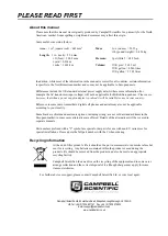 Preview for 5 page of Campbell HydroSense II Series Product Manual