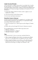 Предварительный просмотр 3 страницы Campbell Juniper System Allegro DOS Quick Start Manual