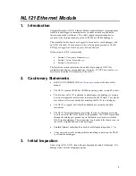 Preview for 11 page of Campbell NL121 User Manual