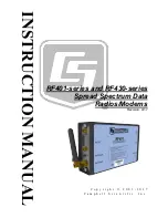 Campbell RF401 Instruction Manual предпросмотр