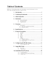 Preview for 8 page of Campbell RF401A-Series Instruction Manual