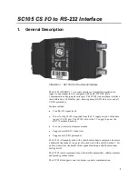 Preview for 6 page of Campbell SC105 Product Manual