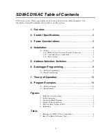 Предварительный просмотр 3 страницы Campbell SDM-CD16AC Instruction Manual