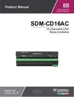 Campbell SDM-CD16AC Product Manual preview