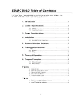 Предварительный просмотр 3 страницы Campbell SDM-CD16D Instruction Manual