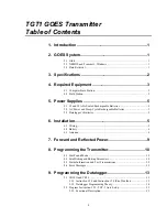 Предварительный просмотр 7 страницы Campbell TGT1 Operator'S Manual