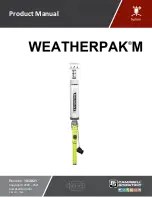 Предварительный просмотр 1 страницы Campbell Weatherpak M Product Manual