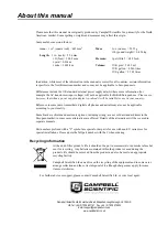 Preview for 3 page of Campbell Wintersense SDI-12 Product Manual