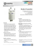 Campbell WXT520 Information предпросмотр