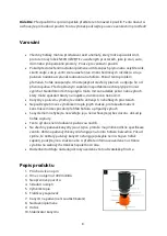 Preview for 8 page of campgo GWP004 User Manual