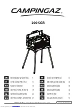 Campingaz 200 SGR Instructions For Use Manual preview