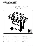 Campingaz 3 Series Woody L Assembly Instructions Manual preview