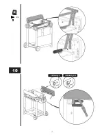 Предварительный просмотр 12 страницы Campingaz 3 Series Woody L Assembly Instructions Manual