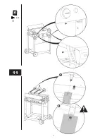 Предварительный просмотр 13 страницы Campingaz 3 Series Woody L Assembly Instructions Manual