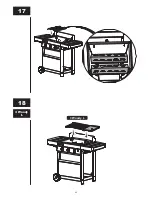 Предварительный просмотр 23 страницы Campingaz 3 Series Woody L Assembly Instructions Manual