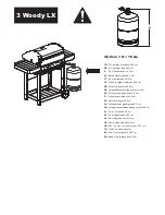 Предварительный просмотр 28 страницы Campingaz 3 Series Woody L Assembly Instructions Manual