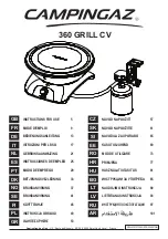 Campingaz 360 Grill Instructions For Use Manual preview