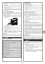 Preview for 25 page of Campingaz 400 SGR Instructions For Use Manual