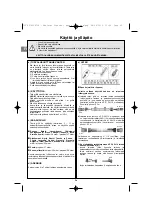 Preview for 54 page of Campingaz ADELAIDE PLANCHA TT Operation And Maintenance