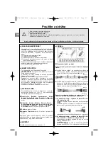 Preview for 62 page of Campingaz ADELAIDE PLANCHA TT Operation And Maintenance