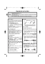 Preview for 66 page of Campingaz ADELAIDE PLANCHA TT Operation And Maintenance