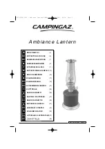 Campingaz Ambiance Lantern Instructions For Use Manual preview