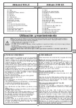 Preview for 68 page of Campingaz ATTITUDE 2100 EX Operation And Maintenance Manual