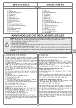 Preview for 74 page of Campingaz ATTITUDE 2100 EX Operation And Maintenance Manual