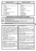 Preview for 86 page of Campingaz ATTITUDE 2100 EX Operation And Maintenance Manual