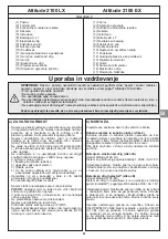 Preview for 92 page of Campingaz ATTITUDE 2100 EX Operation And Maintenance Manual