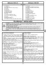 Preview for 104 page of Campingaz ATTITUDE 2100 EX Operation And Maintenance Manual