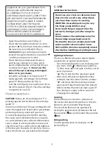 Preview for 5 page of Campingaz CAMP'BISTRO 2 Instructions For Use Manual