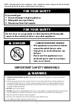 Preview for 2 page of Campingaz Camping Chef Folding Elite Manual